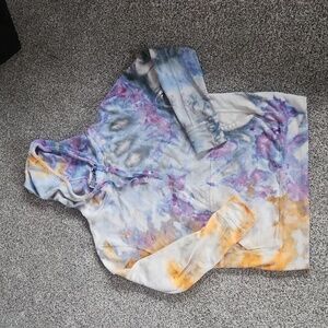 Tie dye ice dye hoodie